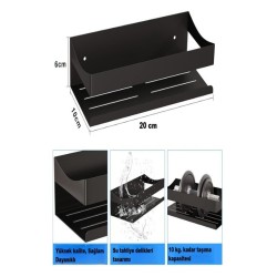 Banyo Rafı Duş Organizatorü