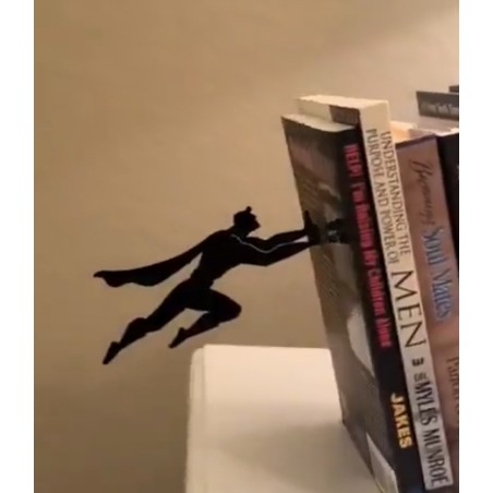 Süpermen Metal Kitap Tutucu